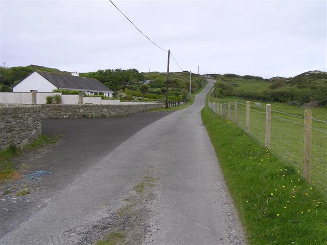 Road at Ballindavoe