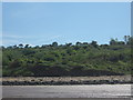 Caravan Park on the edge of the cliff