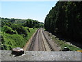 View south of main line between Littlehampton and Horsham