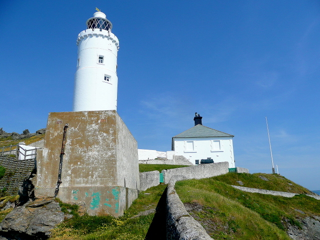 Start Point Lighthouse and cottage
