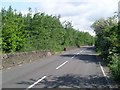 Broken wall by Robroyston Road