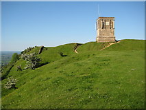 SO9540 : Parsons' Folly on Bredon Hill by Philip Halling
