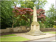 SE0324 : War Memorial, Luddenden Foot Park by Alexander P Kapp
