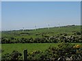 View south-westwards from the Mynydd Mechell road