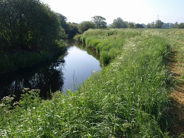 River Avon near Chippenham sewage works © Derek Harper :: Geograph ...