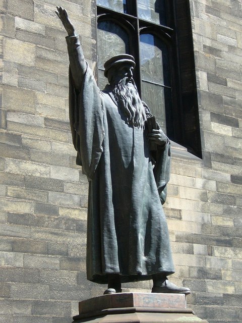 John Knox statue, New College