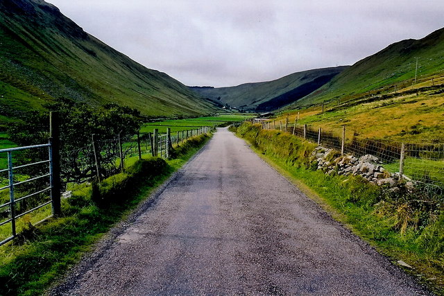 Glengesh Pass - View from north-east end of road