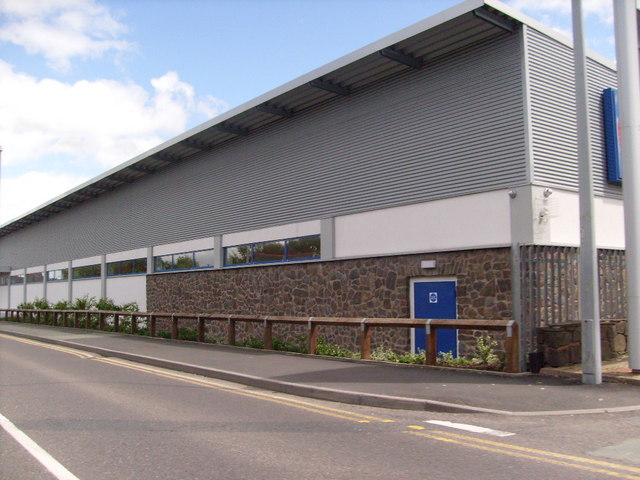The Lidl store, Newtown, Powys