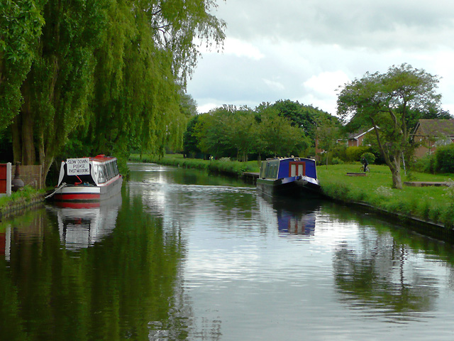 The Staffordshire and Worcestershire Canal near Wolverhampton
