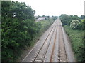 Main line to Paddington, near Caldicot