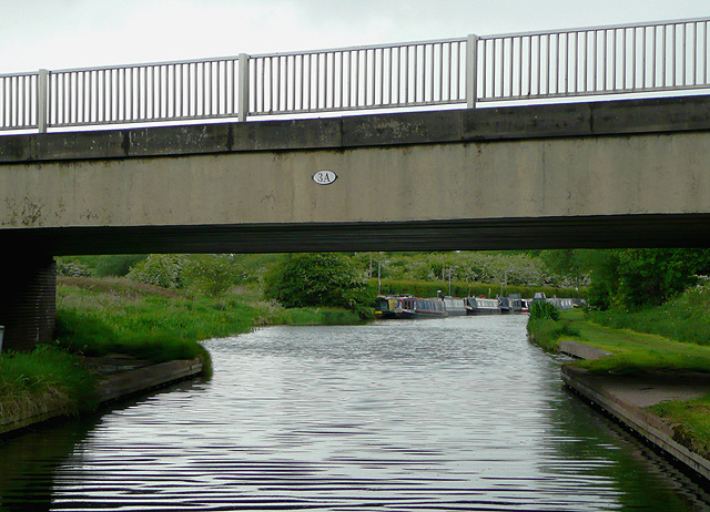 Bridge No 3A, Shropshire Union Canal at Pendeford