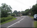 Approaching the junction of Long Road and Reservoir Lane