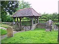 Lych gate, St Nicholas Church, Kingsley