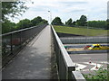 Footbridge over the M20 Motorway