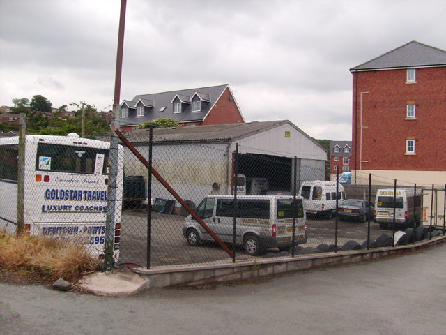 Bus Garage, Dolafon Road, Newtown, Powys