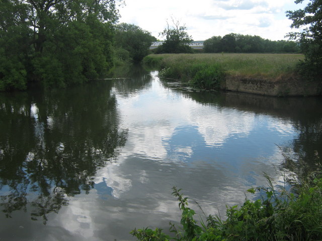 The Botany Stream meets the River Medway