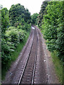 Felixstowe to Ipswich railway line