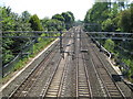 West Coast Main Line railway near Hemel Hempstead