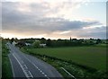 Mendip : A36 & Grassy Field