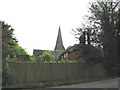 Tall spire on Lindfield Church