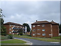 Flats on the corner of Birkfield Drive