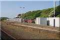 Disused platform at Whitehaven Station