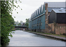 SO8555 : Industrial Buildings, Worcester by Pierre Terre