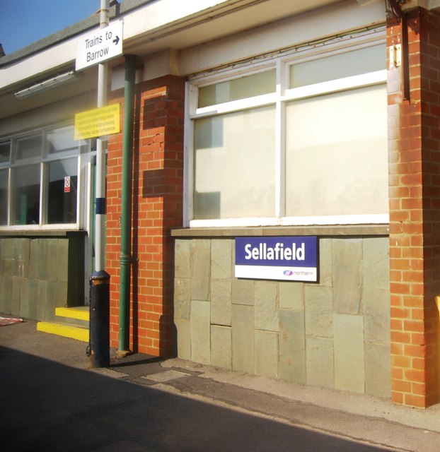 Sellafield Station sign