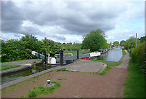 SJ8512 : Wheaton Aston Lock, Staffordshire by Roger  D Kidd