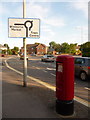 SZ0199 : Wimborne Minster: postbox № BH21 216, Lewens Lane by Chris Downer