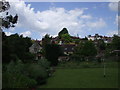 Southover Grange gardens towards castle