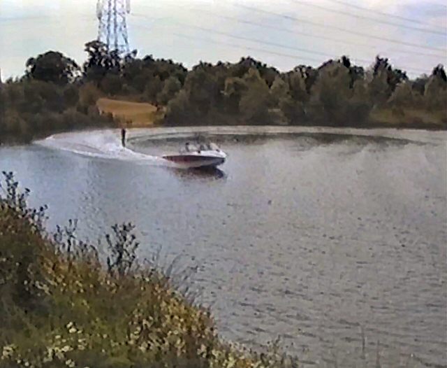 Water-skiing at Whisby
