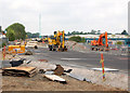 Rugby western bypass work in progress, Lawford Road