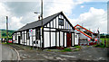 Marton Village Hall, old and new.