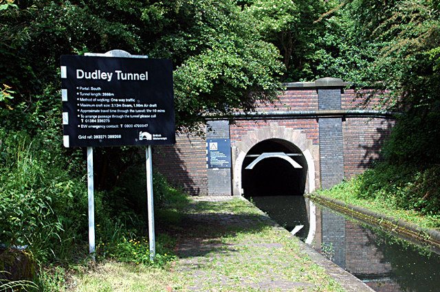 Dudley Tunnel south portal