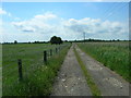 TA0951 : Track to Coneygarth Hill Farm by JThomas