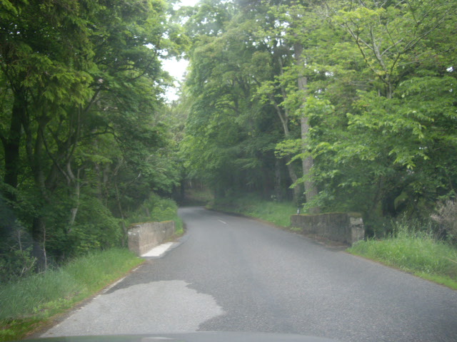 A97 crossing Logie Burn near Carrue