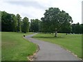 Winding path in Rouken Glen Park