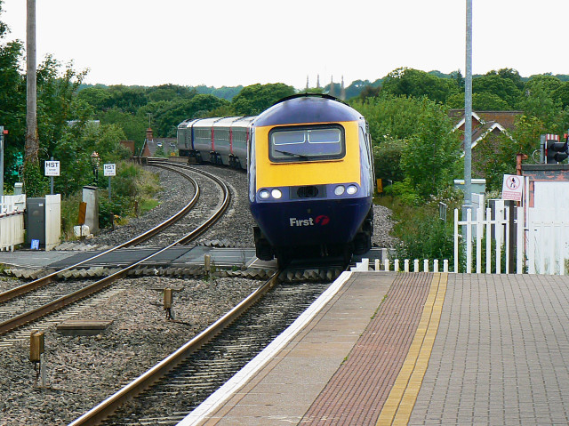Platform 1 Hungerford railway station