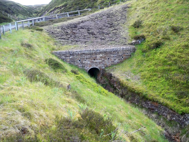 Culvert under the Blackhill to Coalcleugh road