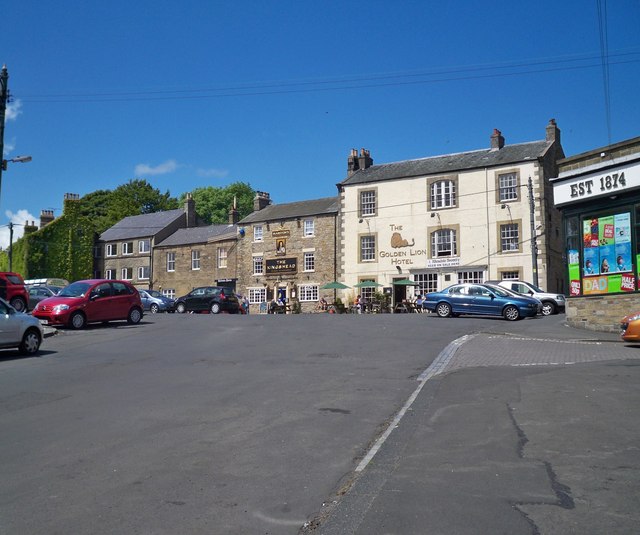 Allendale Market Place © Ann Clare cc-by-sa/2.0 :: Geograph Britain and ...