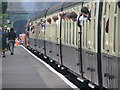 Train in Williton station