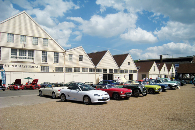 MGs at Chatham Historic Dockyard, Kent © Oast House Archive :: Geograph ...