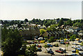 View north west from Bury St. Edmunds multi-storey car park