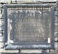 Plaque on Netherton Well, South Crosland