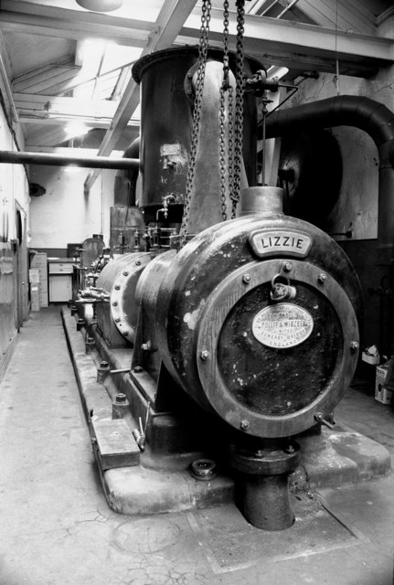 Steam engine, Upper Mills, Slaithwaite.