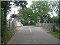 Level crossing on Wagon Lane