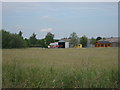 Plane near Hangar, near Great Fowle Farm