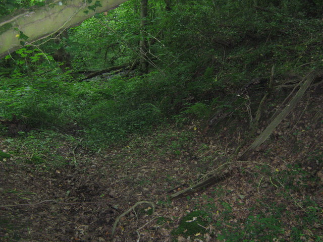 Hidden Earthworks near Castle Hill
