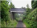 NZ2142 : Deerness Valley Railway Path by Peter Johnson